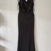 vestido de festa preto - outros tvz