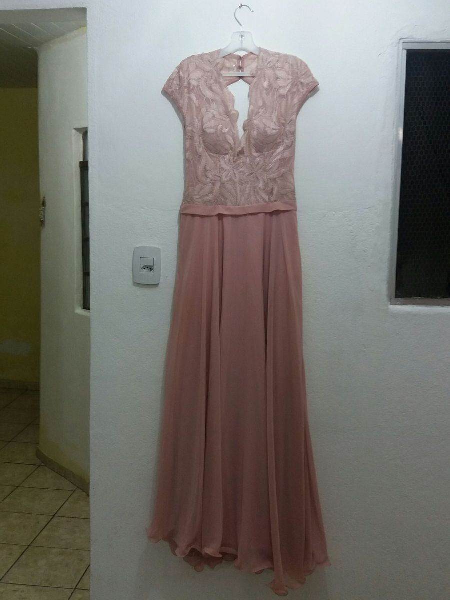 Vestido de Festa Rosé | Vestido de Festa Feminino Catarina Park Usado