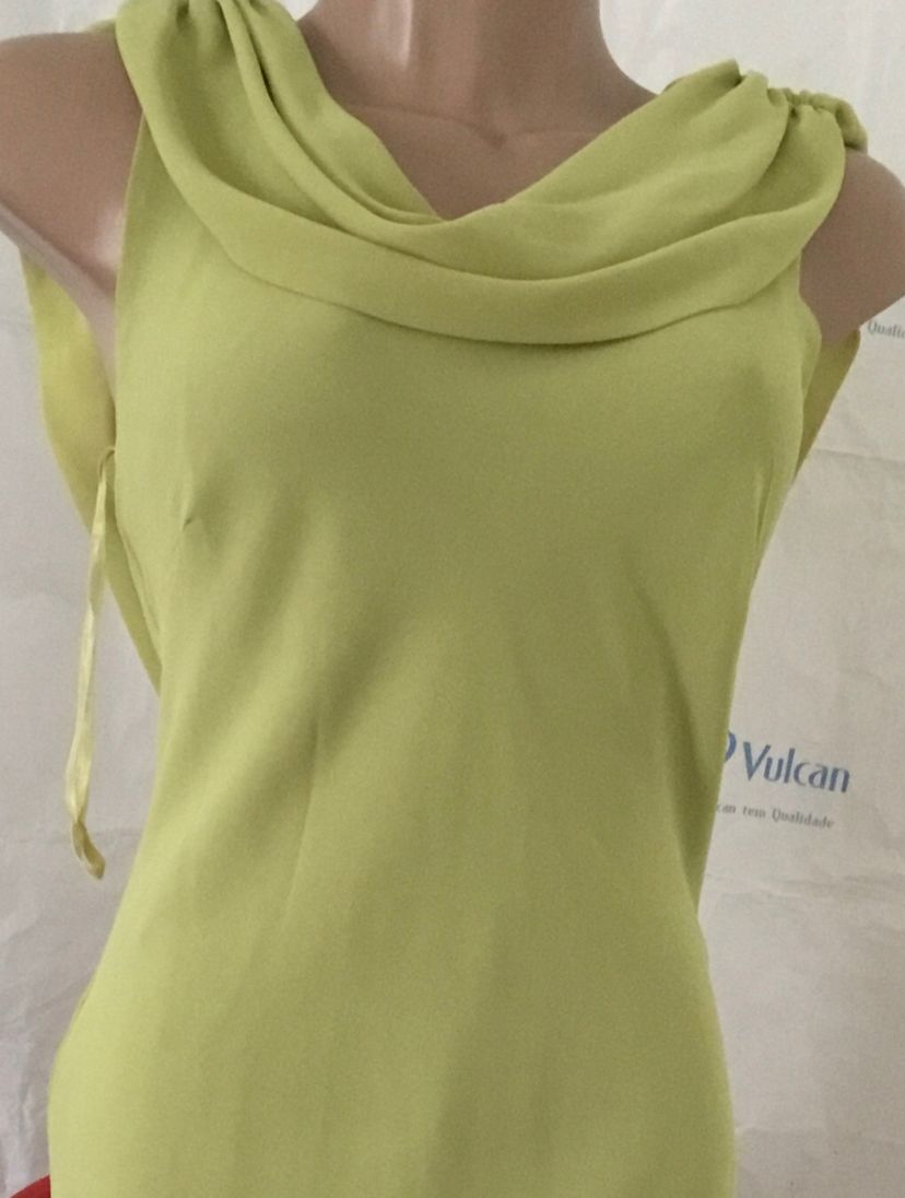 Vestido de Festa Verde Limão | Vestido de Festa Feminino Orquidea Nunca  Usado 46734734 | enjoei