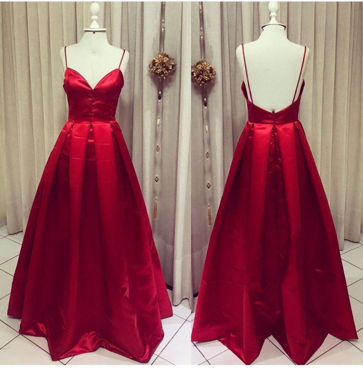 vestido de cetim bucol