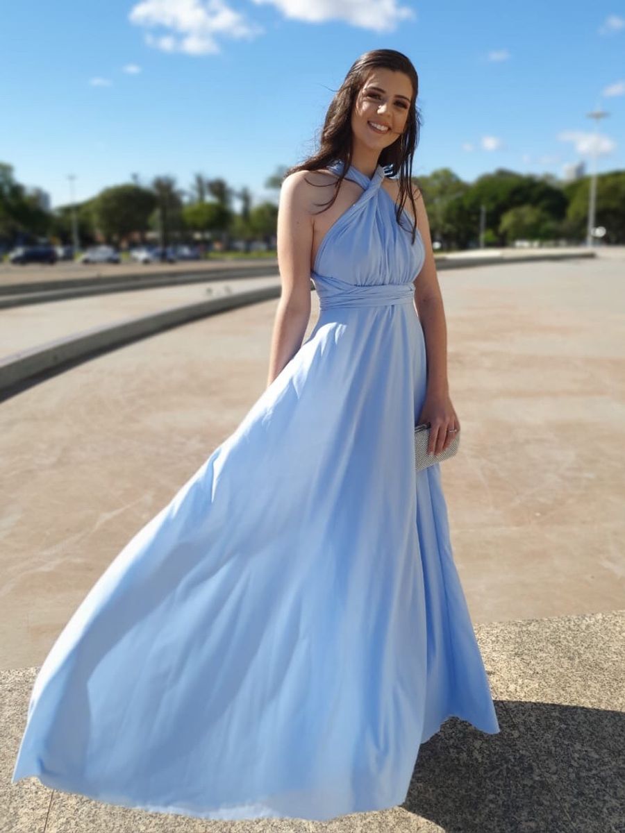 vestido de festa versatil