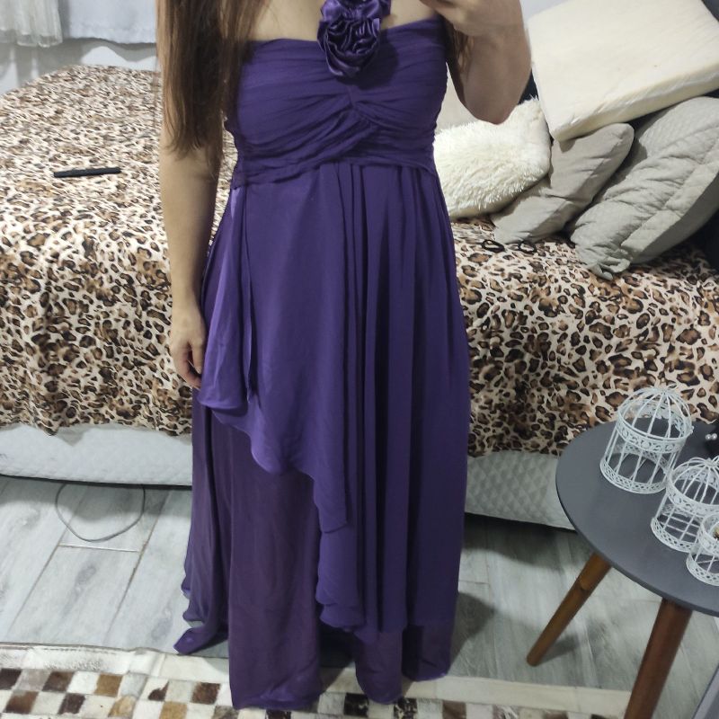 Vestido de hot sale festa violeta