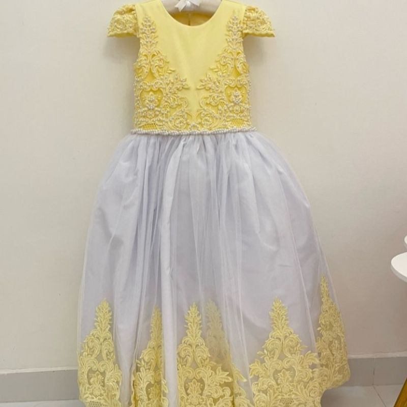 Vestido Infantil Princesa Rapunzel  Floresça Ateliê - Floresça Ateliê  Infantil