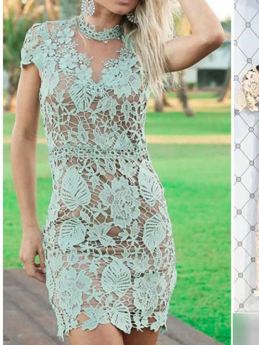 vestido branco com detalhes