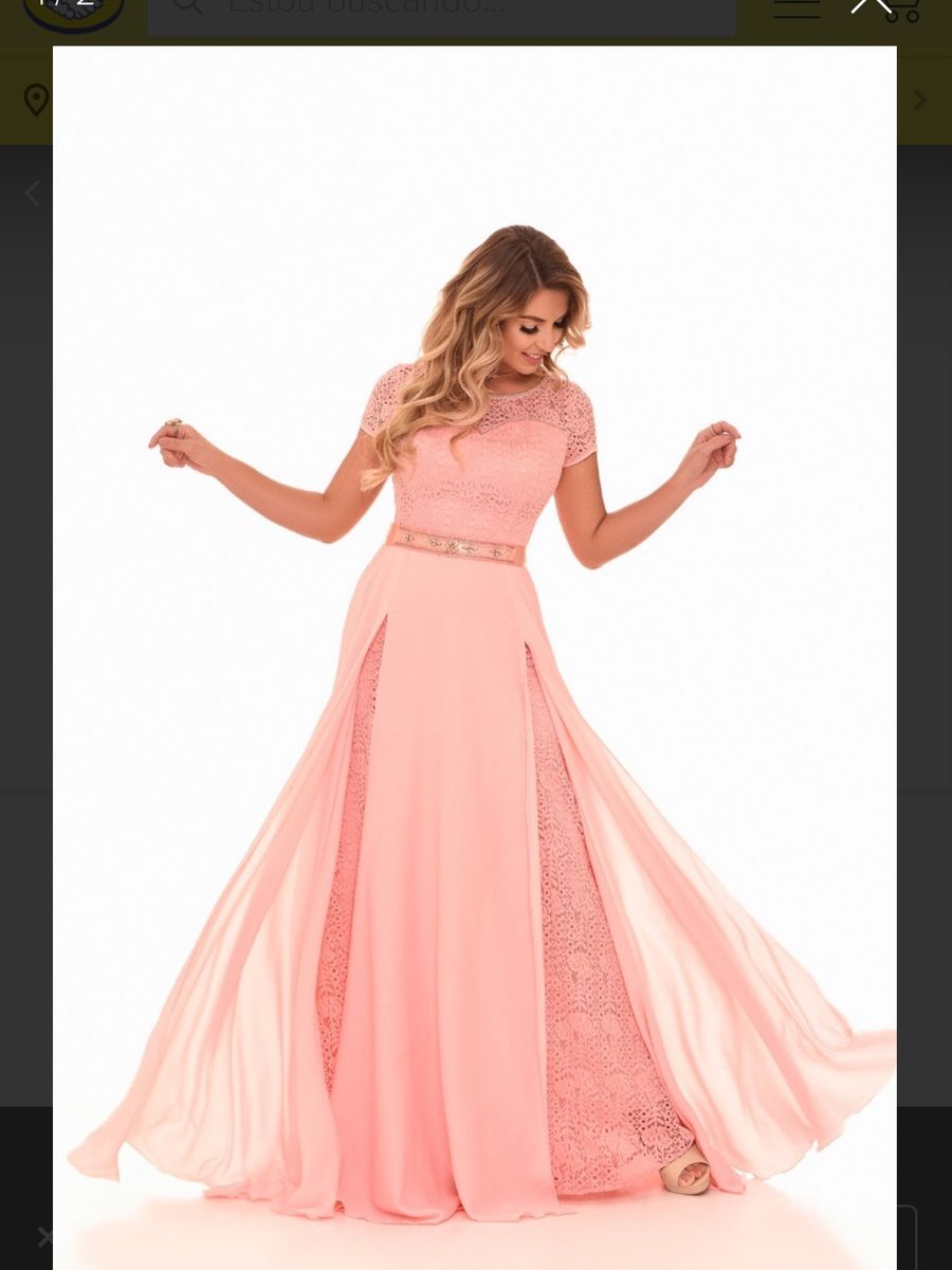 vestido fascinius festa