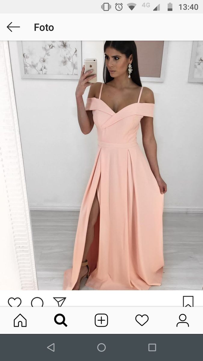 vestido para madrinha rosa bebê