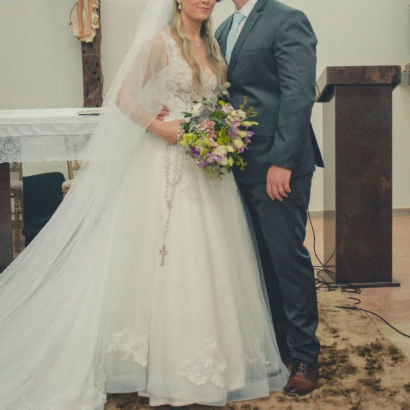 Vestido de Noiva Noiva Usado 103936792 enjoei