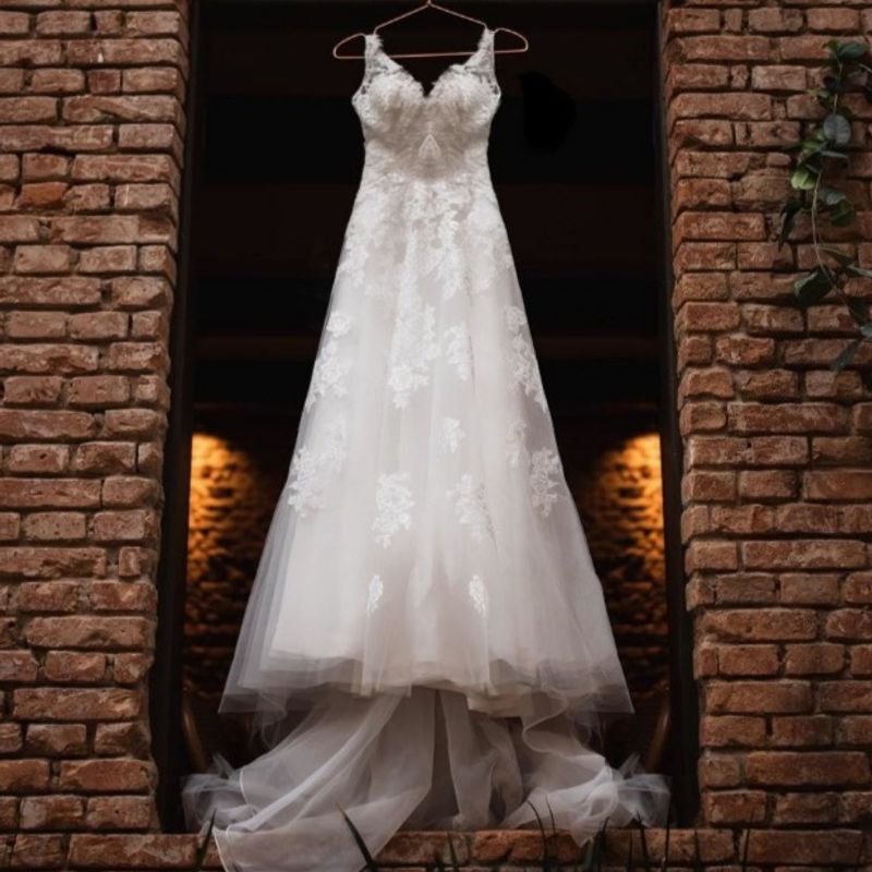 Vestido de Noiva Vestido Feminino Noiva Nas Nuvens Usado 39323558 enjoei