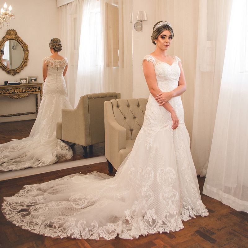 Vestido de Noiva Vestido Feminino Usado 50354332 enjoei