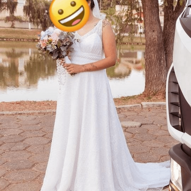 Vestido de noiva o amor hot sale é simples