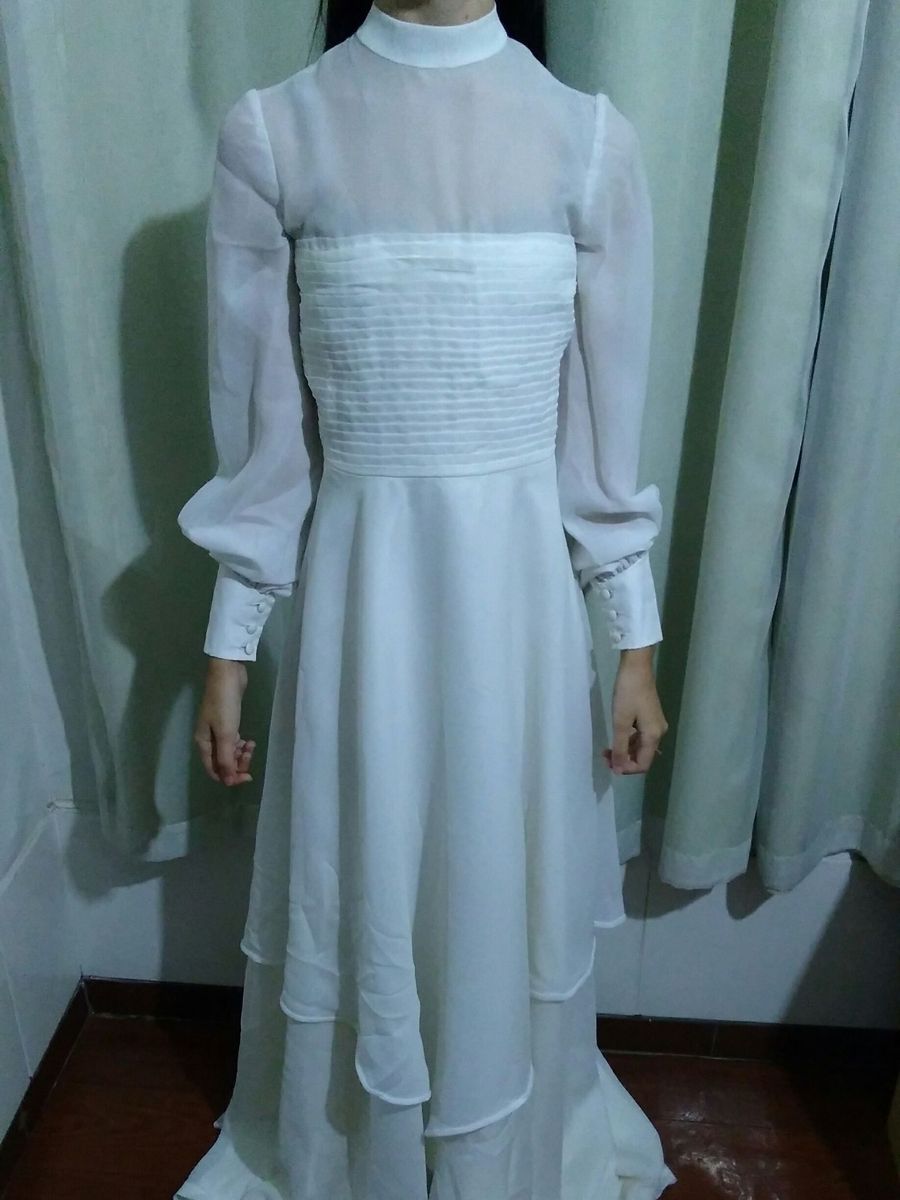 vestido antigo de noiva