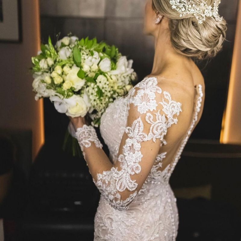 Vestido de Noiva Berta Bridal Vestido Feminino Berta Bridal Usado  78841844 enjoei