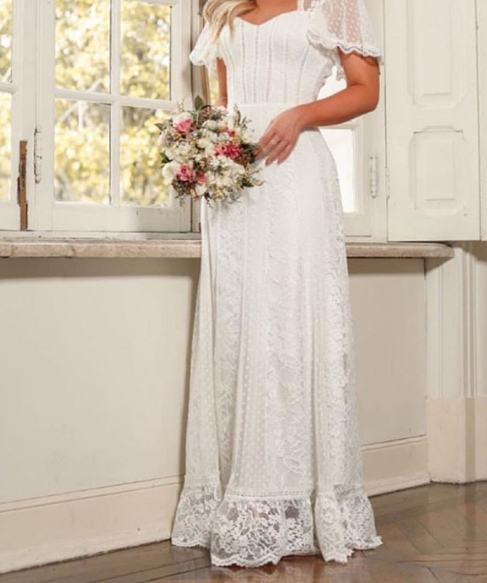 vestido boho chique