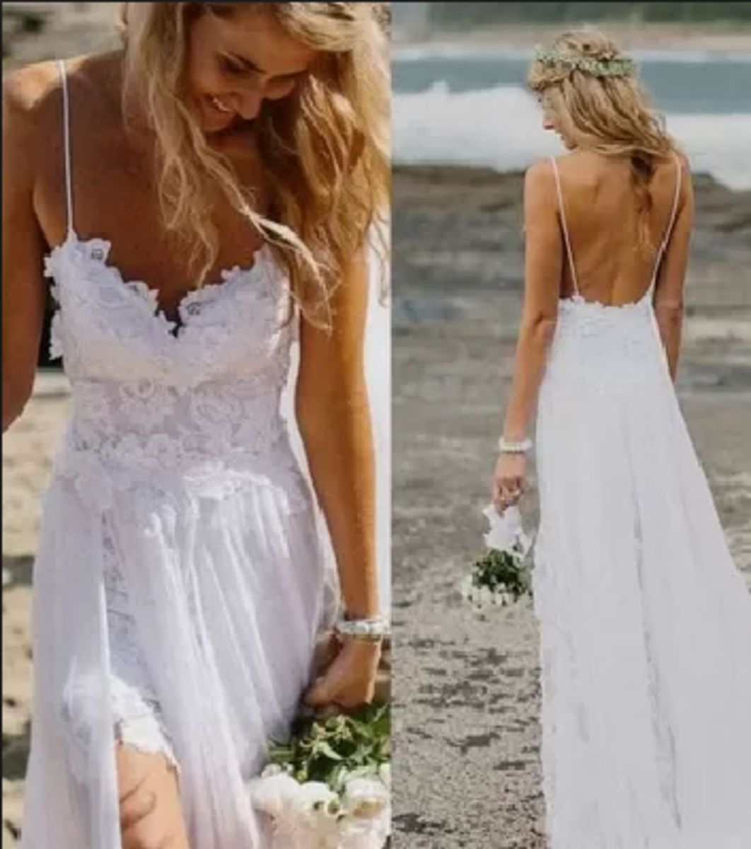 vestido festa boho