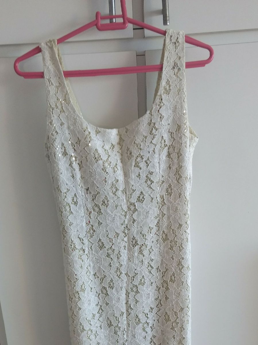 vestido branco gelo