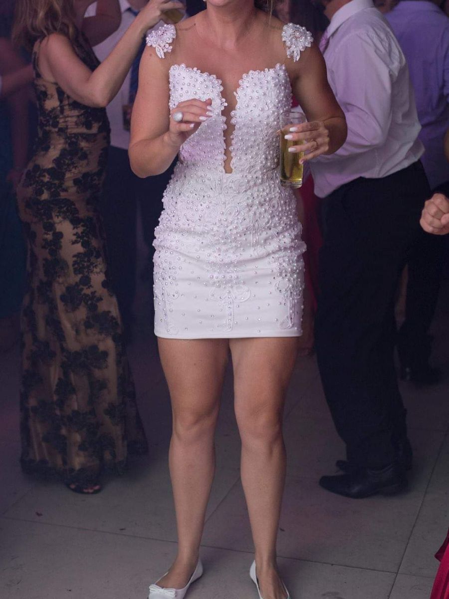 vestido de noiva curto para festa