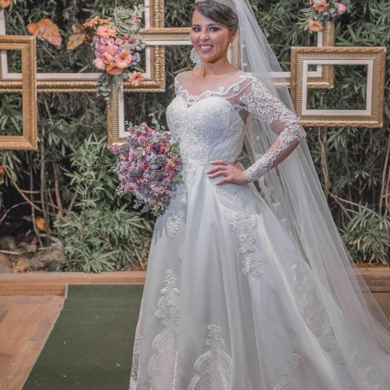 Vestido de best sale princesa para casamento