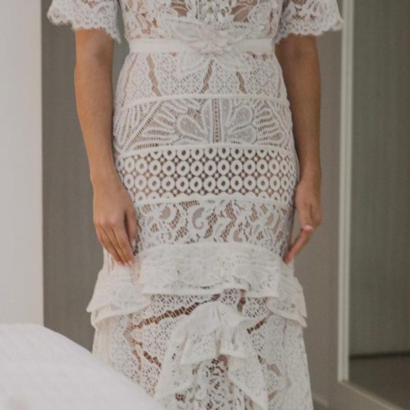 Vestido de Noiva Martha Medeiros Martha Medeiros Usado 91666749