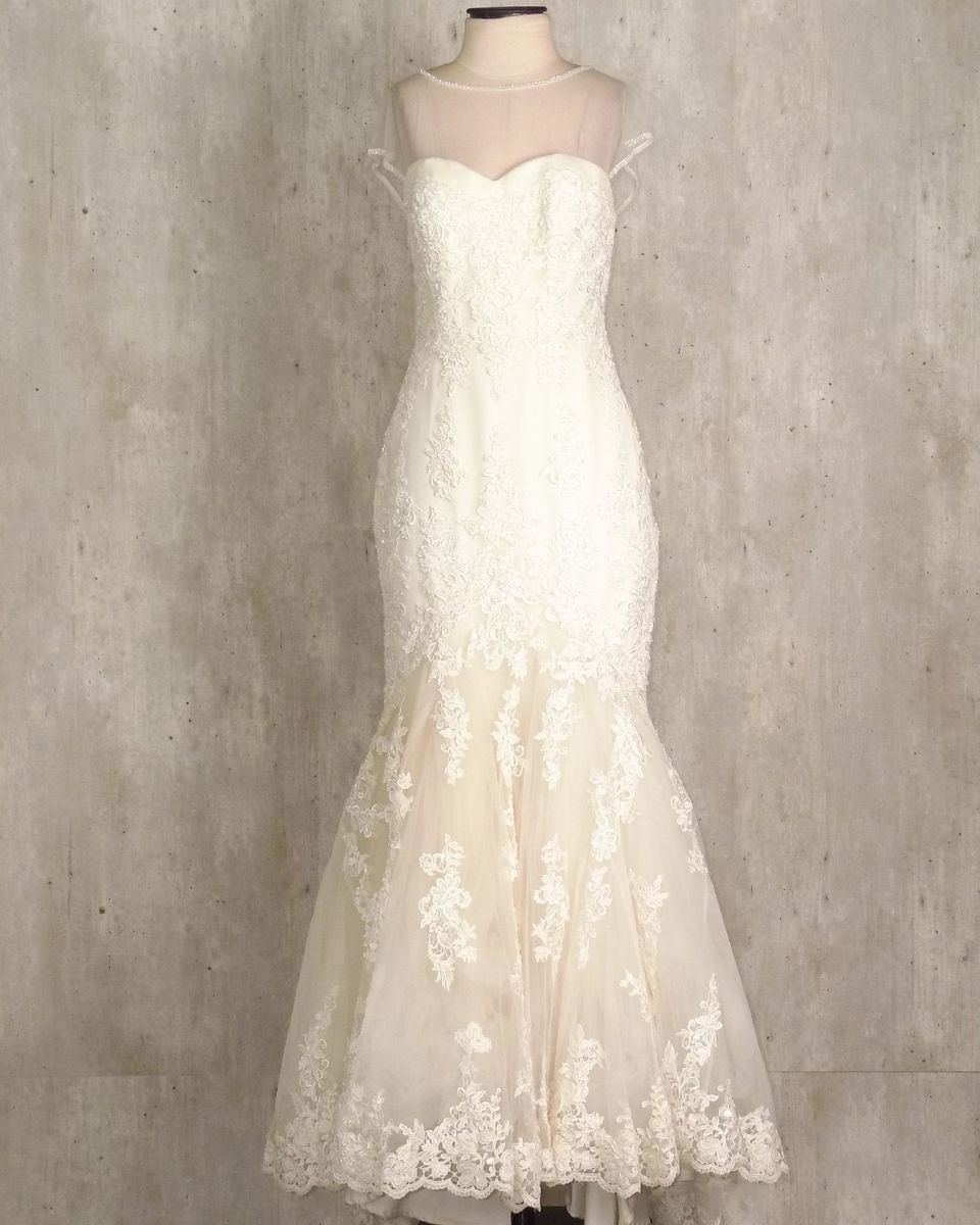 vestido de noiva off white