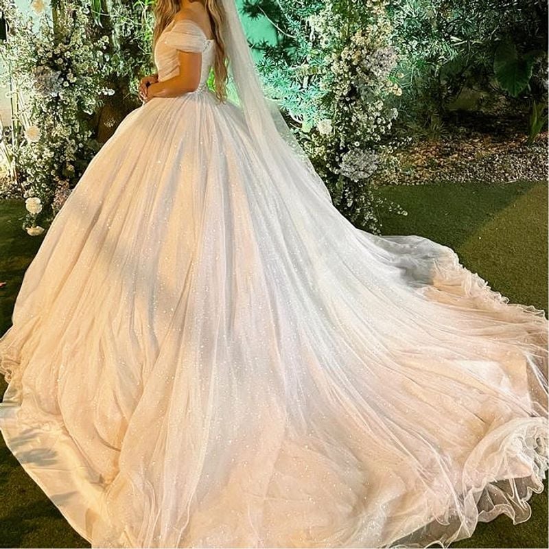 Vestido de Noiva Estilo Princesa | Roupa de Casamento Feminina Amanda  Novias Usado 90099017 | enjoei