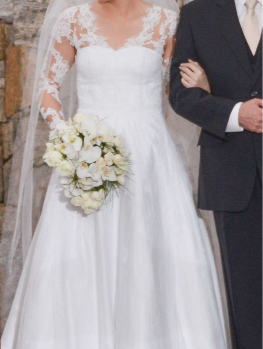 vestido de noiva de cetim bucol