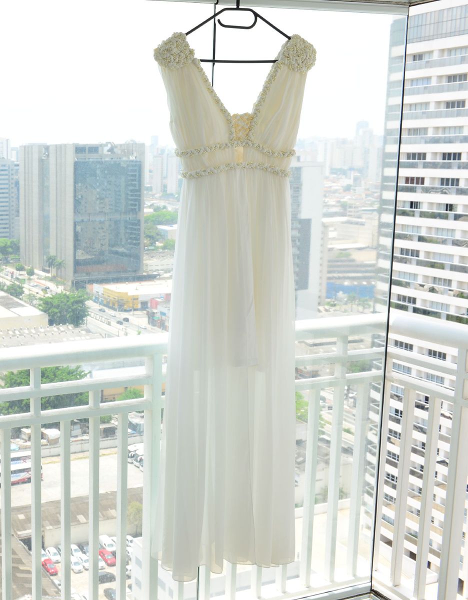 vestido de noiva romana