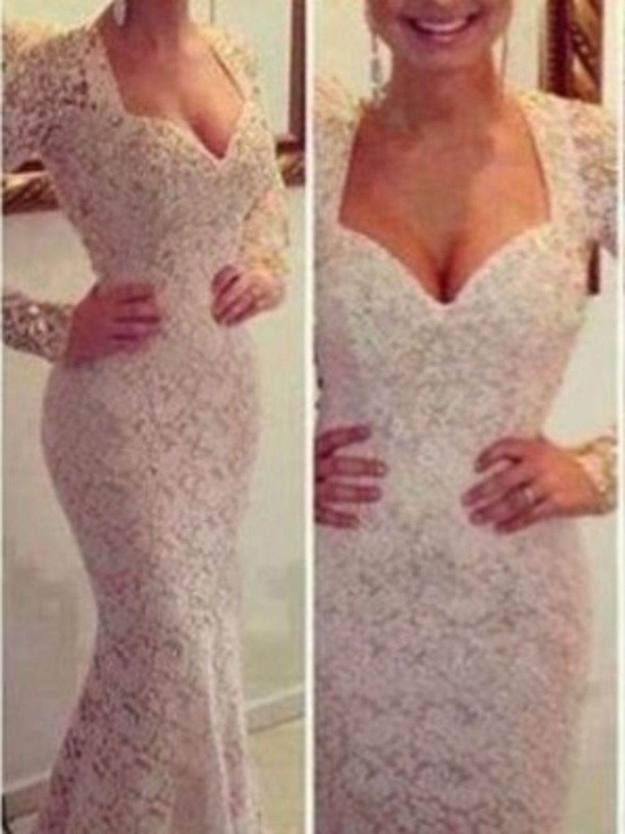 vestido gola princesa