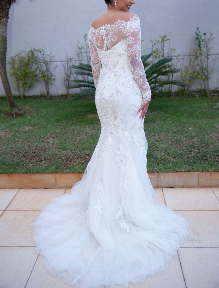 vestido de noiva sereia valor