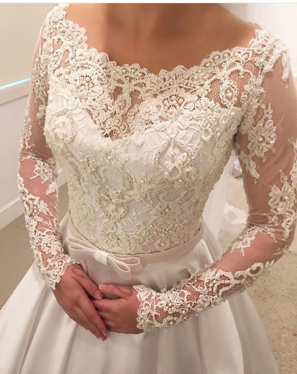 vestido de noiva gode duplo