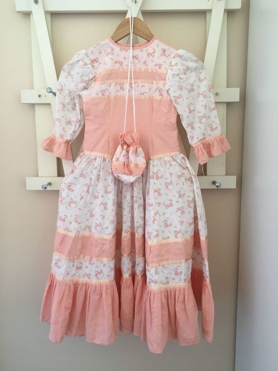 vestido prenda gaucha infantil