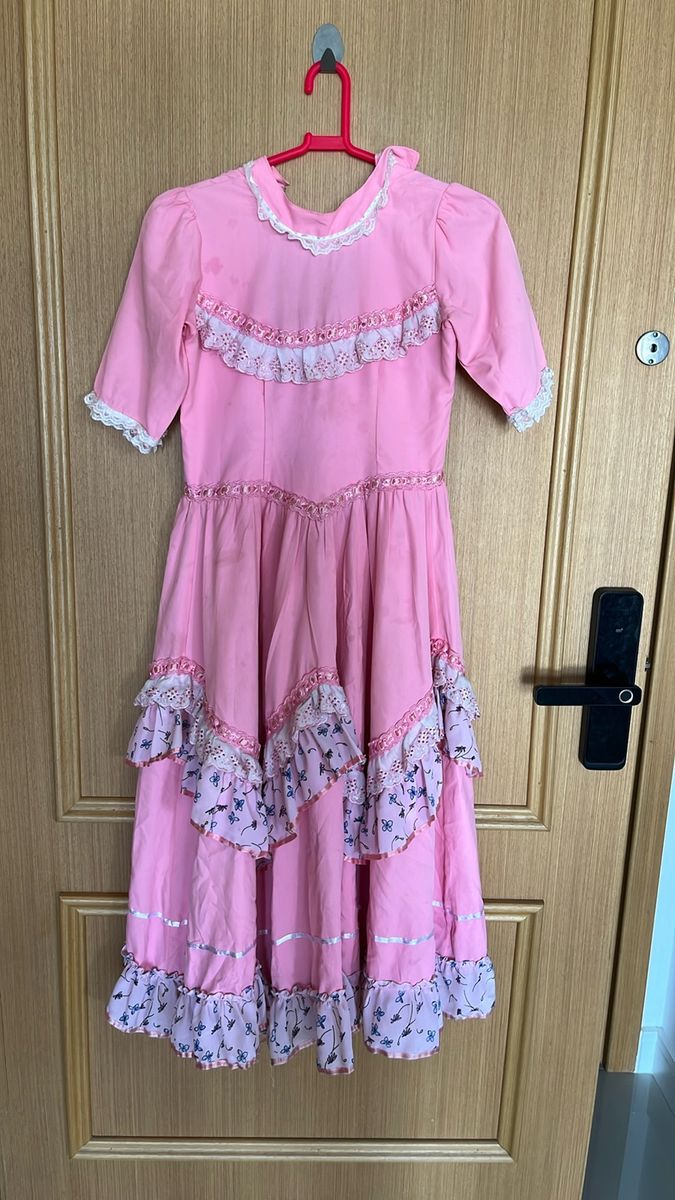 Vestido de Prenda Menina 12 Anos Roupa Infantil para Menina