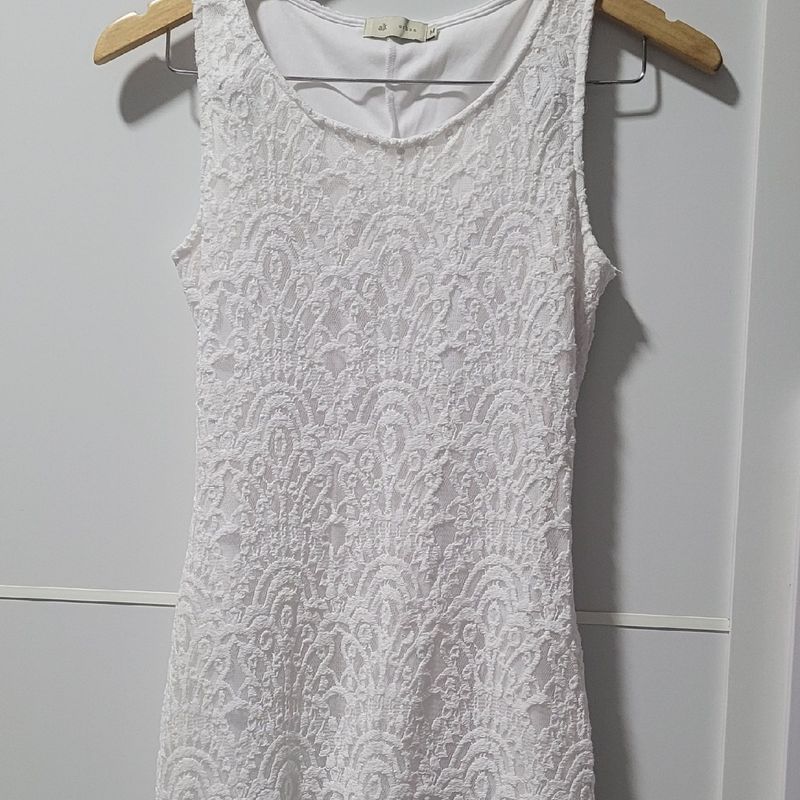 Vestido de hot sale renda riachuelo