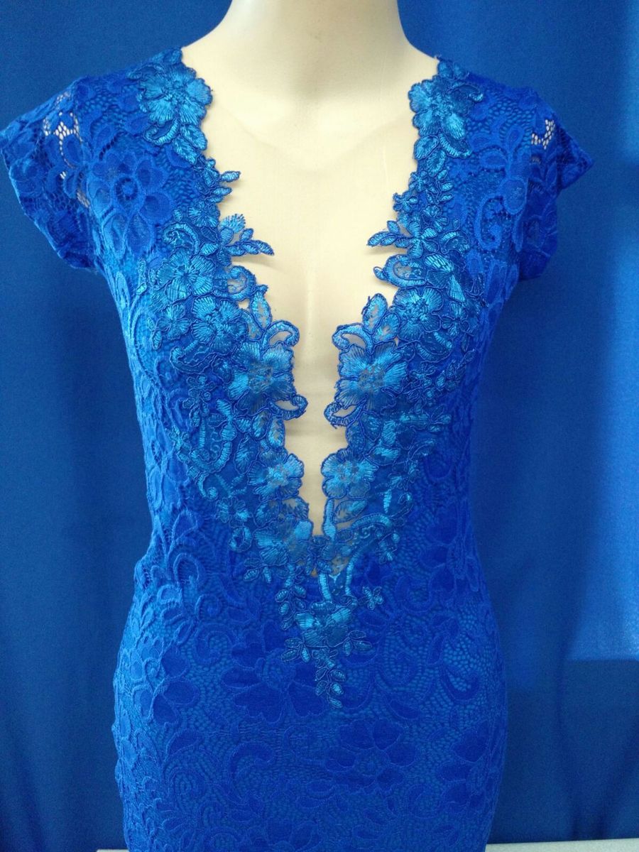 renda com elastano para vestido