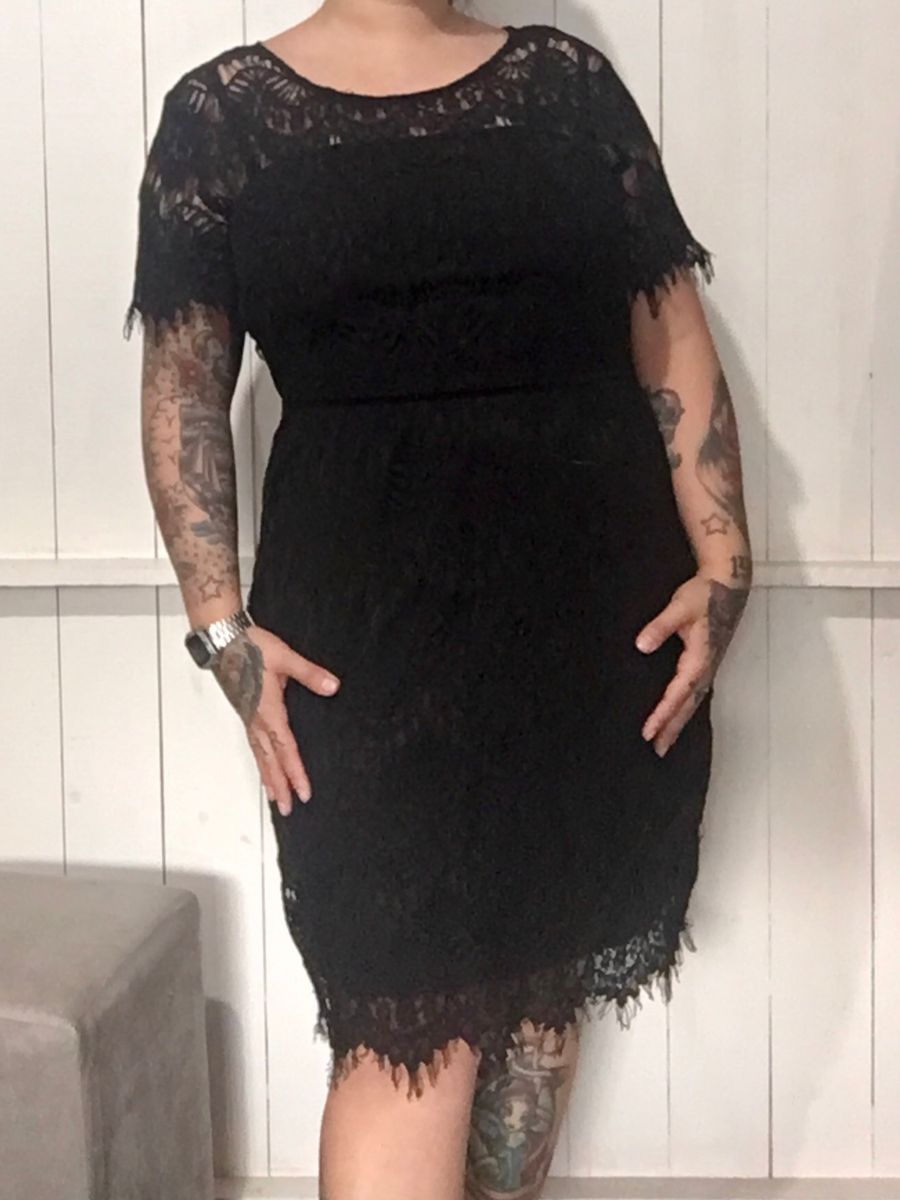 vestido de renda riachuelo