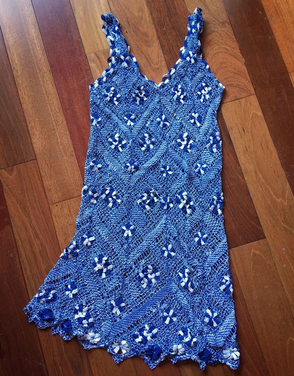 renda de bilro vestido