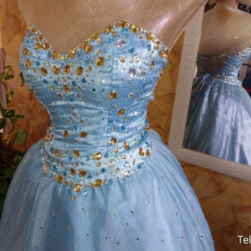 Festa best sale debutante azul