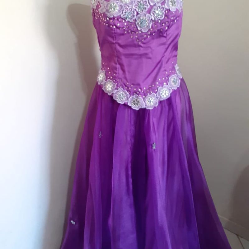 Vestido best sale debutante roxo