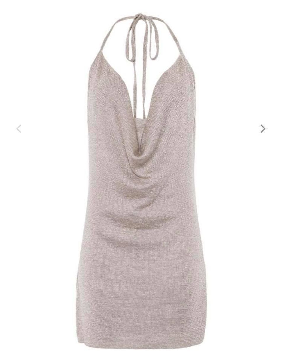 vestido john john lurex