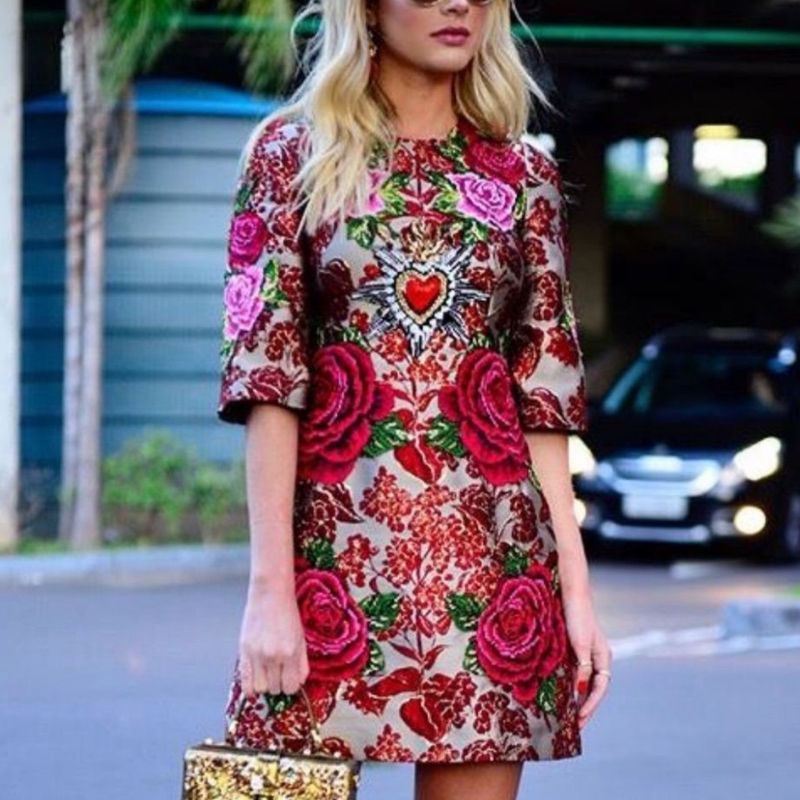 Vestido dolce sales gabbana usado