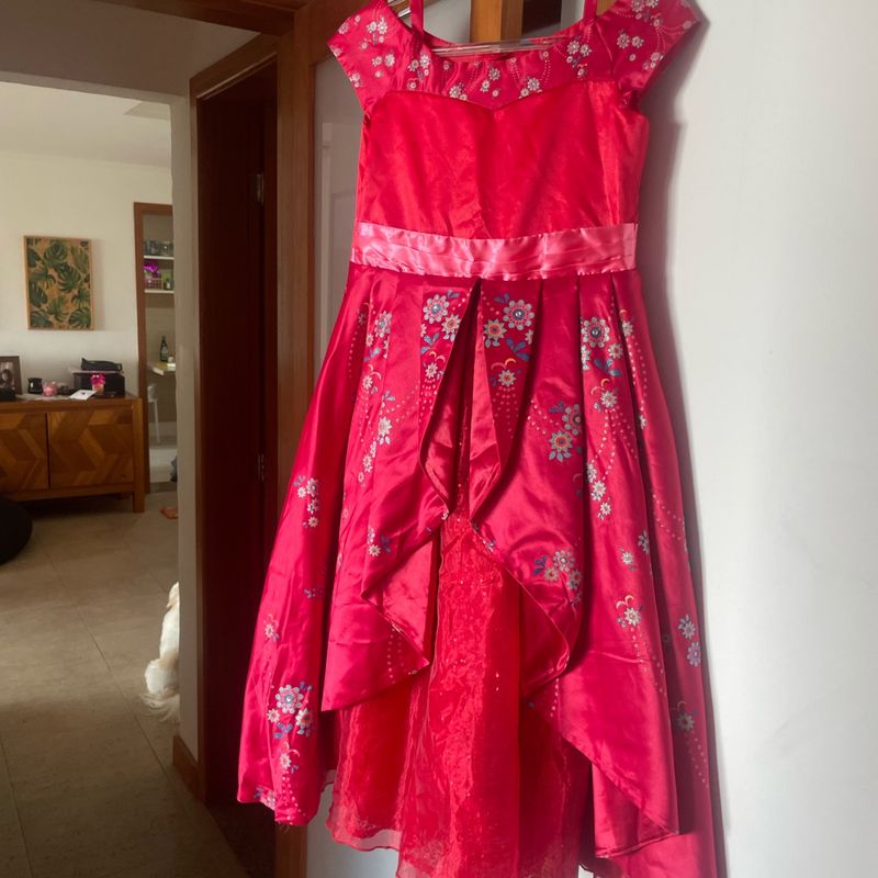 Vestido Elena de Avalor 7 8 Anos Disney Store Disney Usado 100746113 enjoei