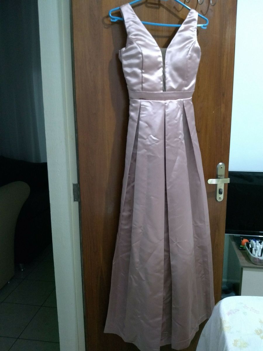 vestido de cetim bucol