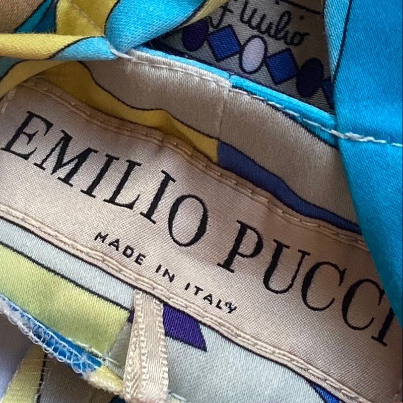 Vestido Emilio Pucci Vintage | Emilio Pucci Usado 104448716 | enjoei