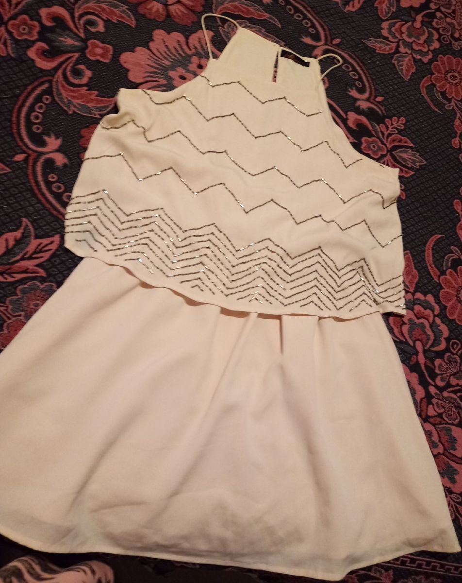 Vestido Emme Nude | Vestido Feminino Emme Usado 52079195 | enjoei