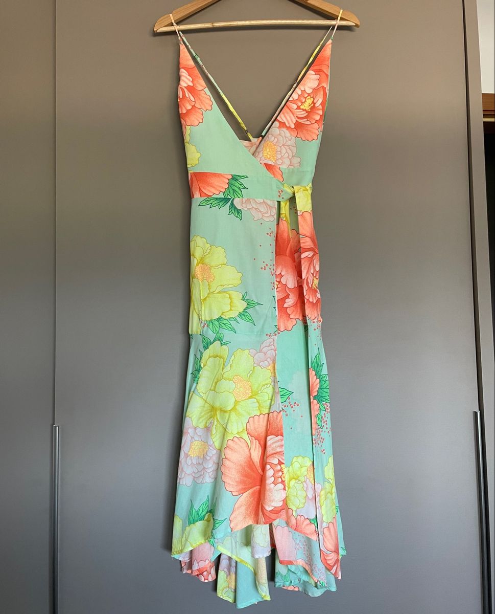 Vestido Envelope Farm Vestido Feminino Farm Usado 83885041 enjoei