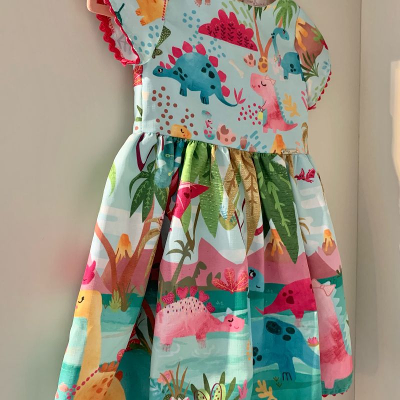 Vestido mon sucre store dinossauro