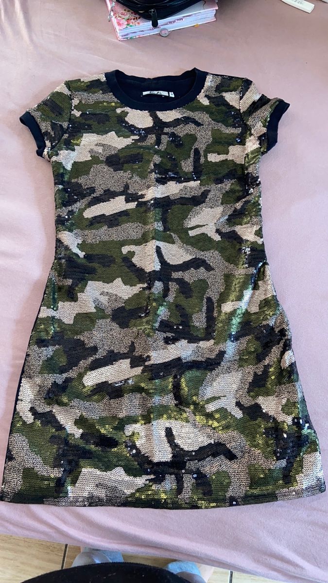 Vestido estampa hot sale exercito