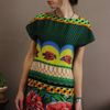 vestido estampa lindissima da farm - chemise farm