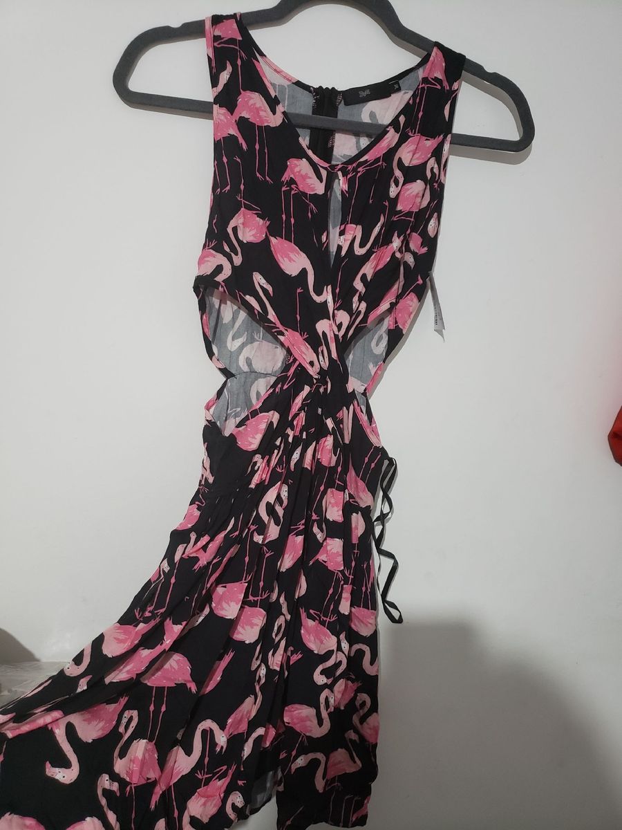 vestido flamingo riachuelo