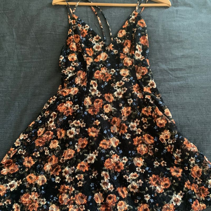 Vestido Estampadinho - Forever 21 - Feminino - Roupas - Vestidos