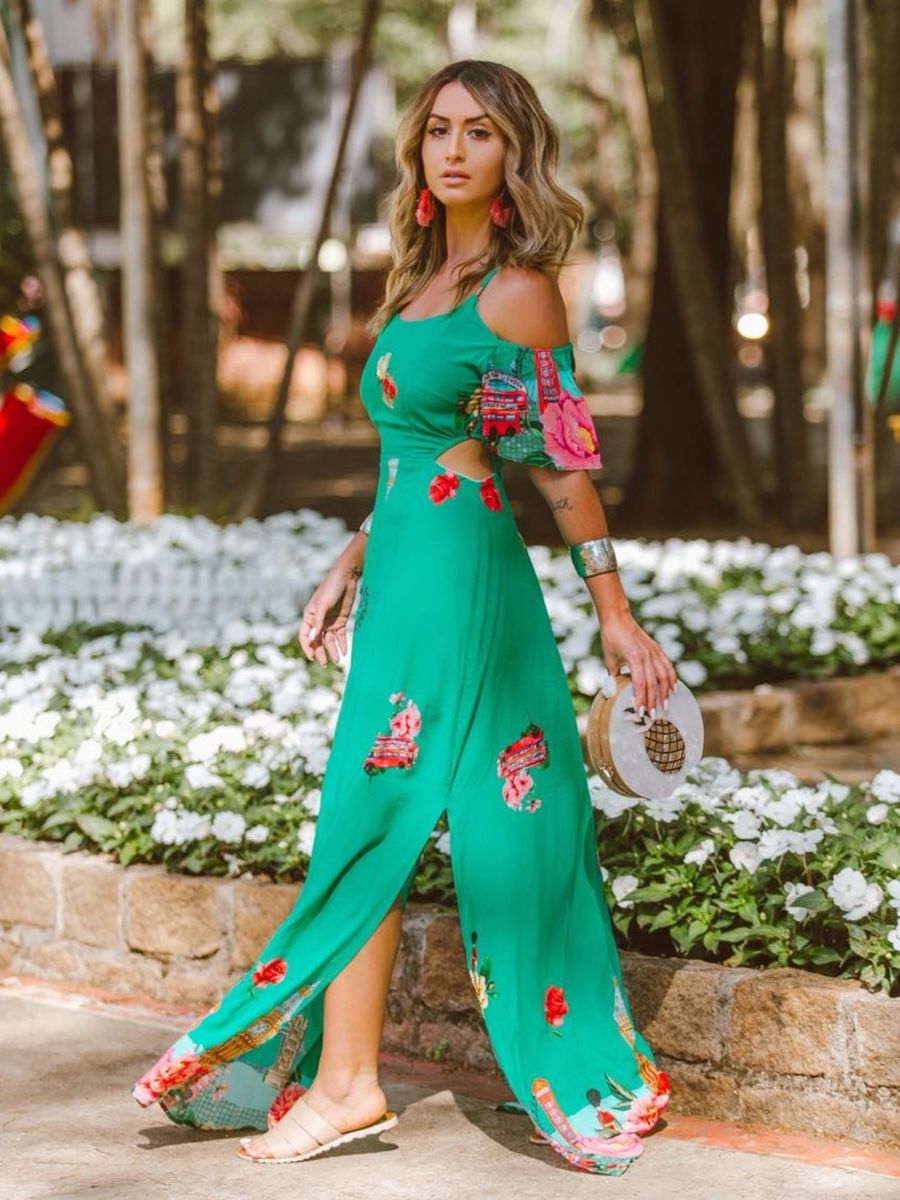 vestidos estampados para o verão
